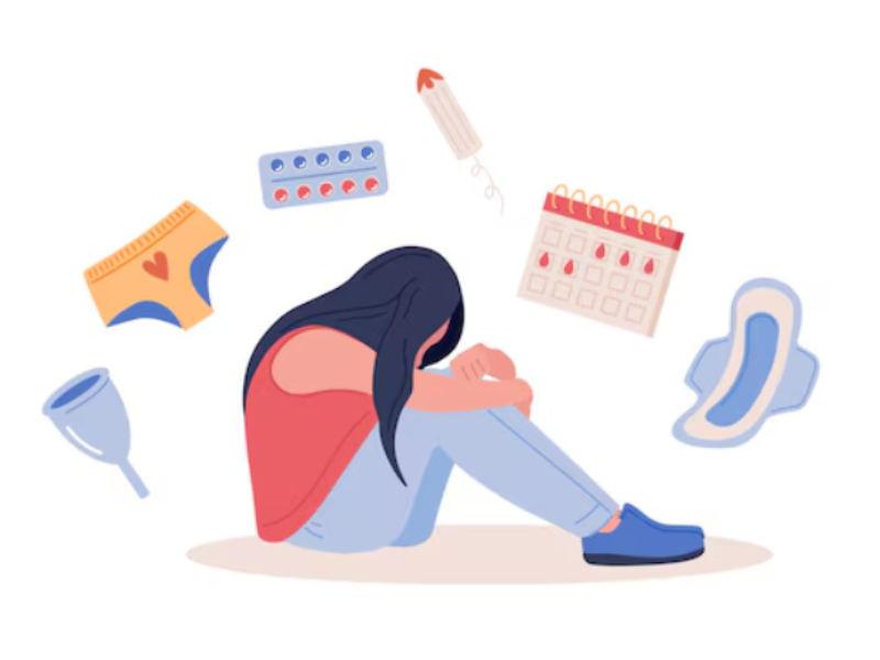 Causes and symptoms of dysmenorrhea
